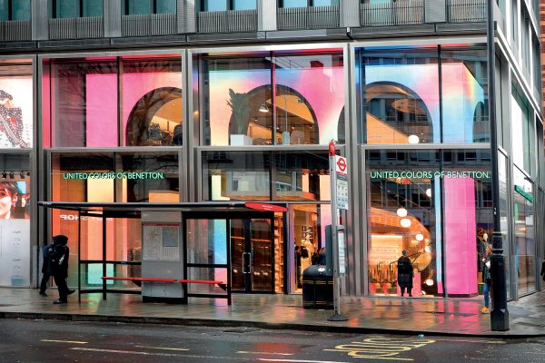 benetton - london united kingdom - sb143 sb178 - retail 4 ok